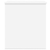 Storage Box White 60x42x46 cm Engineered Wood
