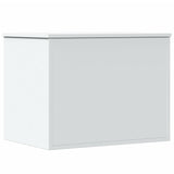 Storage Box White 60x42x46 cm Engineered Wood