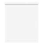 Storage Box White 30x35x35 cm Engineered Wood
