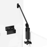 Storage Box White 30x35x35 cm Engineered Wood - Close-Up Angle