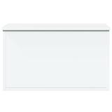 Storage Box White 60x35x35 cm Engineered Wood