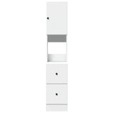 Kitchen Cabinet White 35x50x180 cm Engineered Wood - Top-Down View