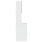 Kitchen Cabinet White 35x50x180 cm Engineered Wood