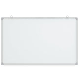 Magnetic Whiteboard 80x50x1.7 cm Aluminium - Side View