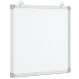 Magnetic Whiteboard 60x60x1.7 cm Aluminium - Front View