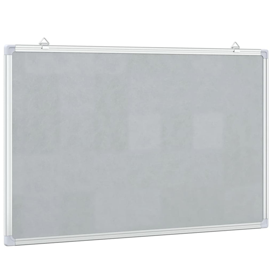 Magnetic Whiteboard 100x60x1.7 cm Aluminium
