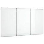 Magnetic Whiteboard Foldable 120x80x1.7 cm Aluminium