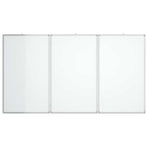 Magnetic Whiteboard Foldable 120x80x1.7 cm Aluminium