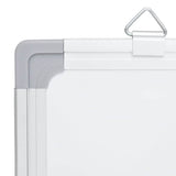 Magnetic Whiteboard Foldable 120x80x1.7 cm Aluminium - 45-Degree Angle