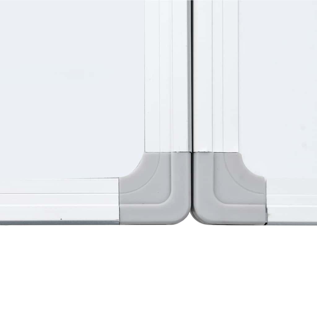 Magnetic Whiteboard Foldable 120x80x1.7 cm Aluminium