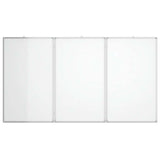 Magnetic Whiteboard Foldable 150x80x1.7 cm Aluminium