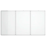 Magnetic Whiteboard Foldable 150x80x1.7 cm Aluminium