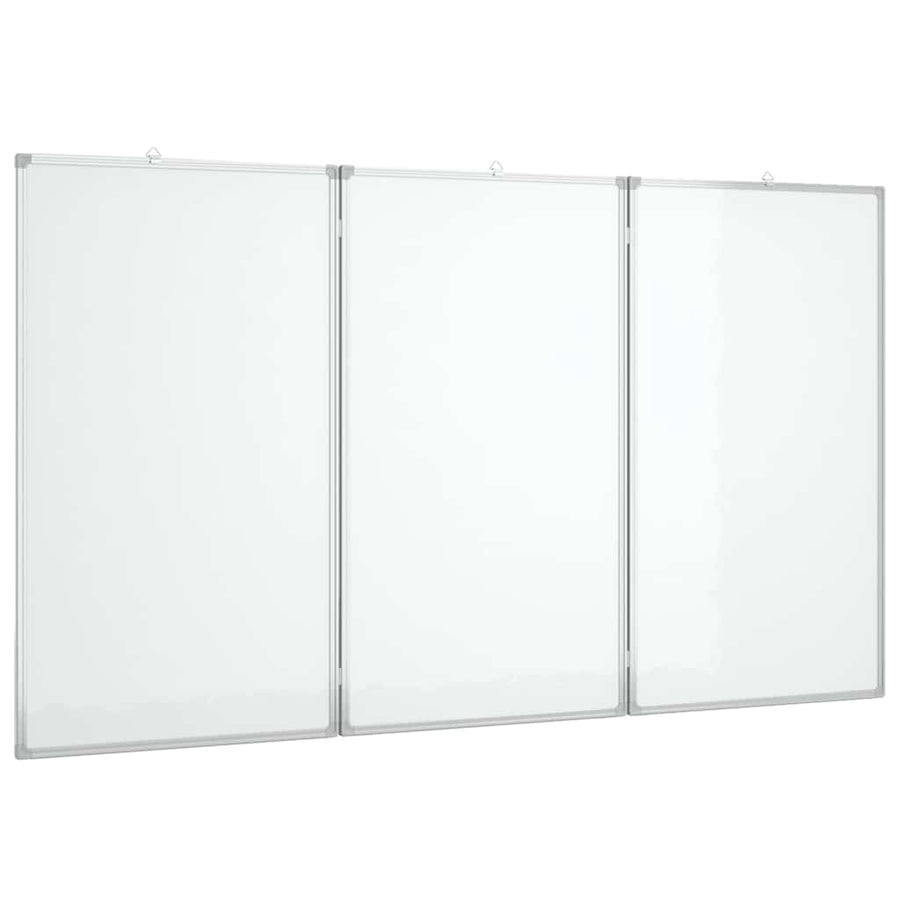 Magnetic Whiteboard Foldable 150x100x1.7 cm Aluminium