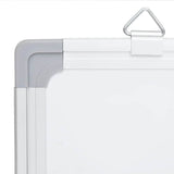 Magnetic Whiteboard Foldable 160x50x1.7 cm Aluminium - 45-Degree Angle