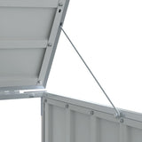 Wheelie Bin Storage for Triple Bins Brown 216x81x115 cm Steel