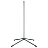 Hanging Egg Chair Stand without Basket Anthracite Steel - Side View