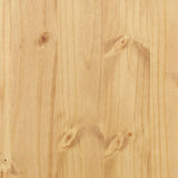 Console Table Corona 114x34.5x73 cm Solid Wood Pine - Low Angle