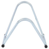 Bicycle Stand for 2 Bikes Floor Freestanding Galvanised Steel