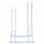 Bicycle Stand for 2 Bikes Floor Freestanding Galvanised Steel