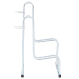 Bicycle Stand for 2 Bikes Floor Freestanding Galvanised Steel - Top-Down View