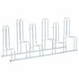 Bicycle Stand for 6 Bikes Floor Freestanding Galvanised Steel