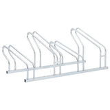 Bicycle Stand for 4 Bikes Floor Freestanding Galvanised Steel