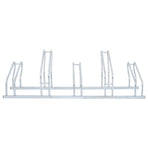 Bicycle Stand for 5 Bikes Floor Freestanding Galvanised Steel