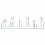 Bicycle Stand for 6 Bikes Floor Freestanding Galvanised Steel