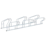 Bicycle Stand for 6 Bikes Floor Freestanding Galvanised Steel