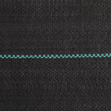 Weed Membrane Black 1.5x100 m PP - 45-Degree Angle