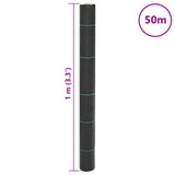 Weed Membrane Black 1x50 m PP - Low Angle