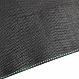 Weed Membrane Black 1x25 m PP - Top-Down View