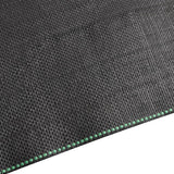Weed Membrane Black 1x50 m PP - Top-Down View