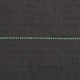 Weed Membrane Black 1x50 m PP - 45-Degree Angle