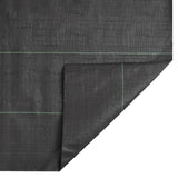 Weed Membrane Black 1x50 m PP - Close-Up Angle