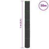 Weed Membrane Black 1x50 m PP - Low Angle