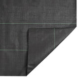 Weed Membrane Black 1x150 m PP - Close-Up Angle