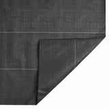 Weed Membrane Black 2x25 m PP - Close-Up Angle