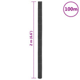 Weed Membrane Black 2x100 m PP