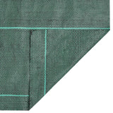 Weed Membrane Green 1x100 m PP - 45-Degree Angle