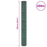 Weed Membrane Green 1x200 m PP - Low Angle