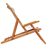 Folding Beach Chairs 2 pcs Multicolour Fabric - 45-Degree Angle