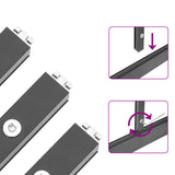 Greenhouse with Base Frame Anthracite 169x114x202 cm Aluminium - Extra Image