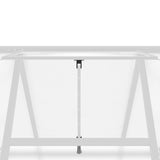 Greenhouse with Base Frame Silver 169x169x195 cm Aluminium - Extra Image