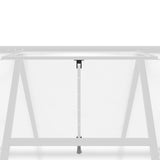 Greenhouse with Base Frame Silver 169x169x202 cm Aluminium - Extra Image