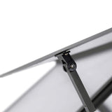 Greenhouse with Base Frame Anthracite 169x169x202 cm Aluminium - Low Angle