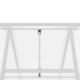 Greenhouse with Base Frame Silver 224x169x195 cm Aluminium