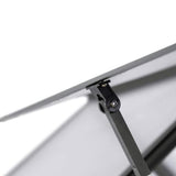 Greenhouse with Base Frame Anthracite 224x169x195 cm Aluminium - Low Angle