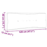 Pallet Cushions 3 pcs Grey Fabric - Extra Image