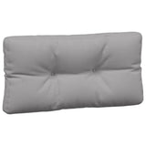 Pallet Cushions 7 pcs Grey Fabric - 45-Degree Angle